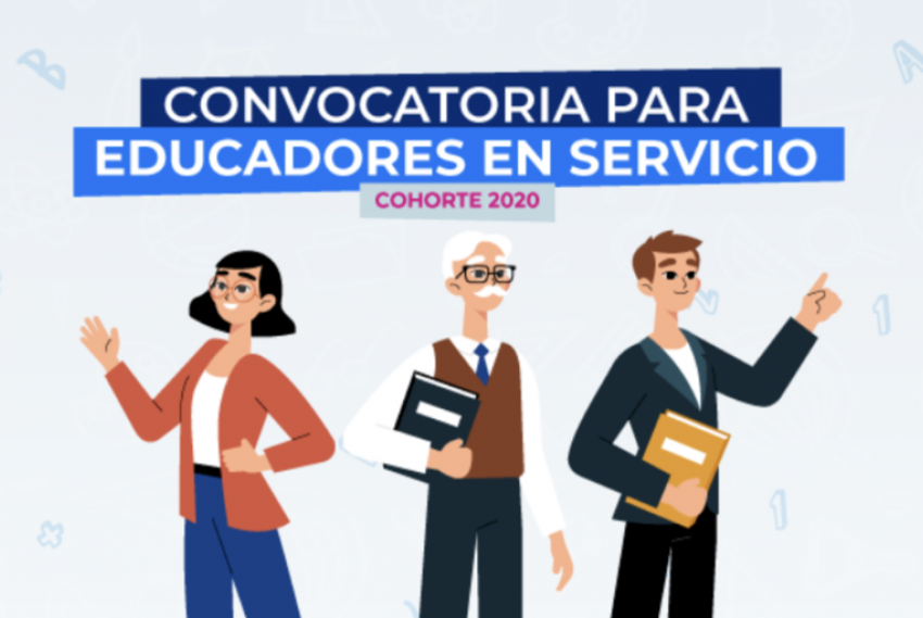 Convocatoria para educadores en servicio