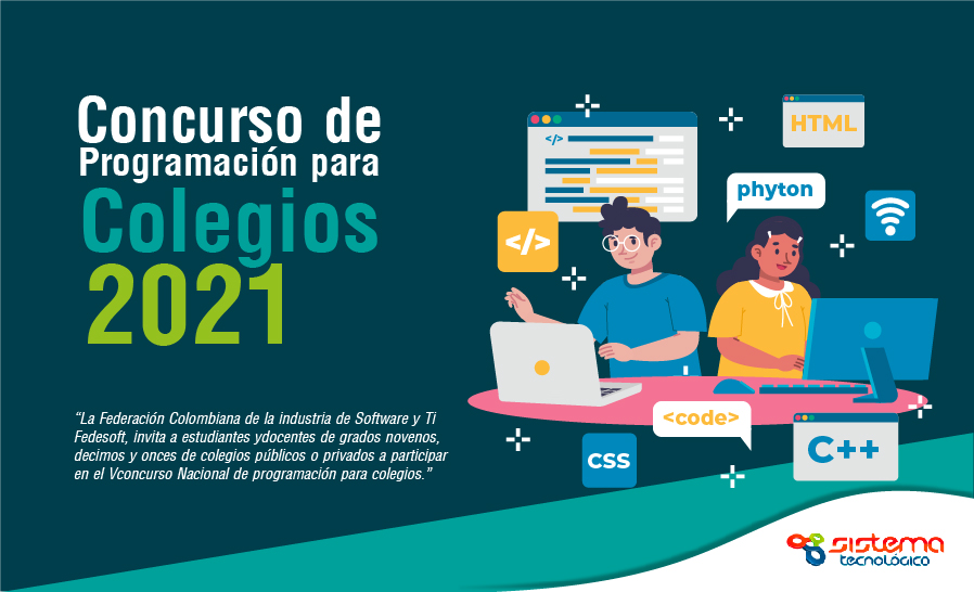 Llegó el V Concurso de Programación para colegios 2021