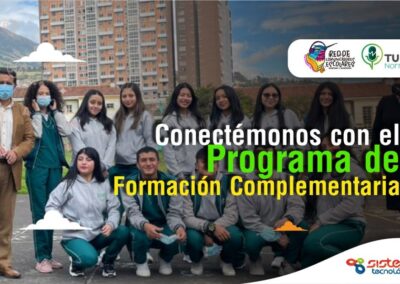 Conectémonos con el Programa de Formación Complementaria